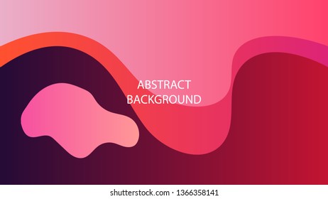 Dynamic texture background with fluid shapes modern concept. minimal poster. ideal for banner, web, header, page, cover, billboard, brochure. - Vector