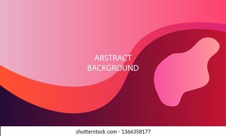 Dynamic texture background with fluid shapes modern concept. minimal poster. ideal for banner, web, header, page, cover, billboard, brochure. - Vector