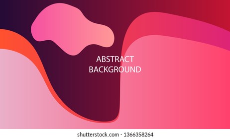 Dynamic texture background with fluid shapes modern concept. minimal poster. ideal for banner, web, header, page, cover, billboard, brochure. - Vector