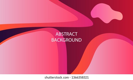 Dynamic texture background with fluid shapes modern concept. minimal poster. ideal for banner, web, header, page, cover, billboard, brochure. - Vector