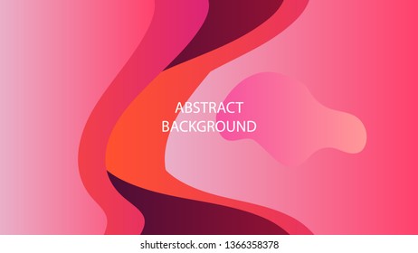 Dynamic texture background with fluid shapes modern concept. minimal poster. ideal for banner, web, header, page, cover, billboard, brochure. - Vector