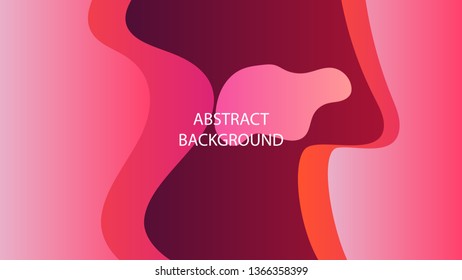Dynamic texture background with fluid shapes modern concept. minimal poster. ideal for banner, web, header, page, cover, billboard, brochure. - Vector