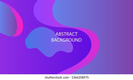 Dynamic texture background with fluid shapes modern concept. minimal poster. ideal for banner, web, header, page, cover, billboard, brochure. - Vector