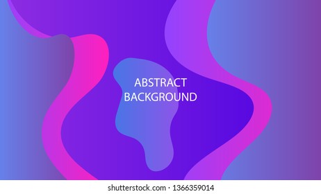 Dynamic texture background with fluid shapes modern concept. minimal poster. ideal for banner, web, header, page, cover, billboard, brochure. - Vector