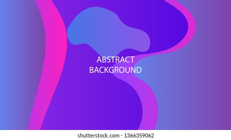 Dynamic texture background with fluid shapes modern concept. minimal poster. ideal for banner, web, header, page, cover, billboard, brochure. - Vector