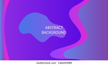 Dynamic texture background with fluid shapes modern concept. minimal poster. ideal for banner, web, header, page, cover, billboard, brochure. - Vector