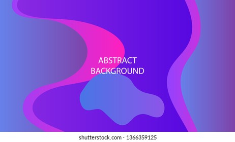 Dynamic texture background with fluid shapes modern concept. minimal poster. ideal for banner, web, header, page, cover, billboard, brochure. - Vector