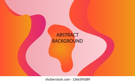 Dynamic texture background with fluid shapes modern concept. minimal poster. ideal for banner, web, header, page, cover, billboard, brochure. - Vector