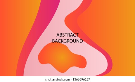 Dynamic texture background with fluid shapes modern concept. minimal poster. ideal for banner, web, header, page, cover, billboard, brochure. - Vector