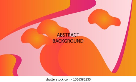 Dynamic texture background with fluid shapes modern concept. minimal poster. ideal for banner, web, header, page, cover, billboard, brochure. - Vector