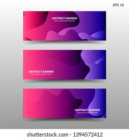 Dynamic texture background with fluid shapes modern concept. minimal poster. ideal for banner, web, header, page, cover, billboard, brochure. - Vector