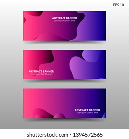 Dynamic texture background with fluid shapes modern concept. minimal poster. ideal for banner, web, header, page, cover, billboard, brochure. - Vector