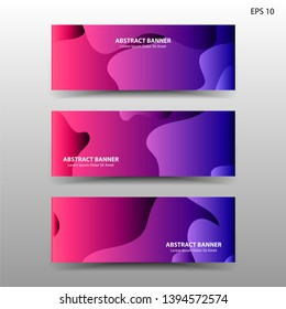 Dynamic texture background with fluid shapes modern concept. minimal poster. ideal for banner, web, header, page, cover, billboard, brochure. - Vector