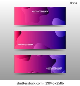 Dynamic texture background with fluid shapes modern concept. minimal poster. ideal for banner, web, header, page, cover, billboard, brochure. - Vector