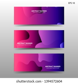 Dynamic texture background with fluid shapes modern concept. minimal poster. ideal for banner, web, header, page, cover, billboard, brochure. - Vector