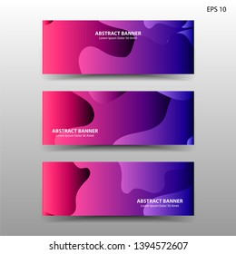 Dynamic texture background with fluid shapes modern concept. minimal poster. ideal for banner, web, header, page, cover, billboard, brochure. - Vector