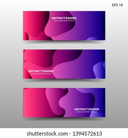 Dynamic texture background with fluid shapes modern concept. minimal poster. ideal for banner, web, header, page, cover, billboard, brochure. - Vector