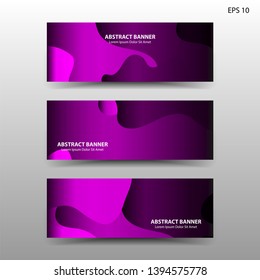 Dynamic texture background with fluid shapes modern concept. minimal poster. ideal for banner, web, header, page, cover, billboard, brochure. - Vector