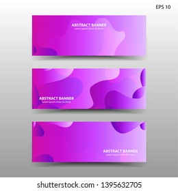 Dynamic texture background with fluid shapes modern concept. minimal poster. ideal for banner, web, header, page, cover, billboard, brochure. - Vector