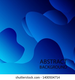 Dynamic texture background with fluid shapes modern concept - Vector