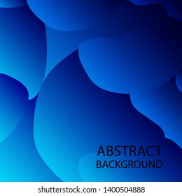 Dynamic texture background with fluid shapes modern concept - Vector