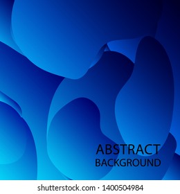 Dynamic texture background with fluid shapes modern concept - Vector