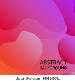 Dynamic texture background with fluid shapes modern concept - Vector