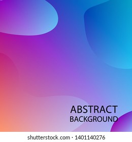 Dynamic texture background with fluid shapes modern concept - Vector