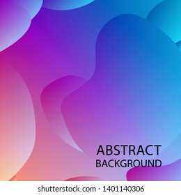 Dynamic texture background with fluid shapes modern concept - Vector