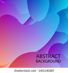 Dynamic texture background with fluid shapes modern concept - Vector