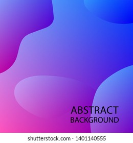 Dynamic texture background with fluid shapes modern concept - Vector