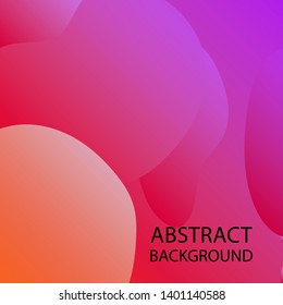 Dynamic texture background with fluid shapes modern concept - Vector