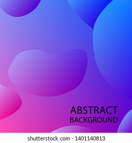 Dynamic texture background with fluid shapes modern concept - Vector