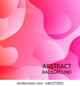 Dynamic texture background with fluid shapes modern concept - Vector