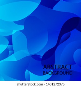 Dynamic texture background with fluid shapes modern concept - Vector