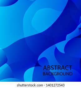 Dynamic texture background with fluid shapes modern concept - Vector