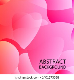 Dynamic texture background with fluid shapes modern concept - Vector