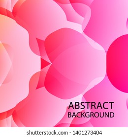 Dynamic texture background with fluid shapes modern concept - Vector