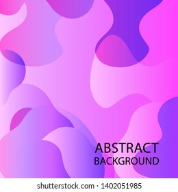Dynamic texture background with fluid shapes modern concept - Vector