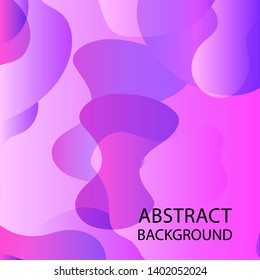 Dynamic texture background with fluid shapes modern concept - Vector