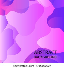 Dynamic texture background with fluid shapes modern concept - Vector