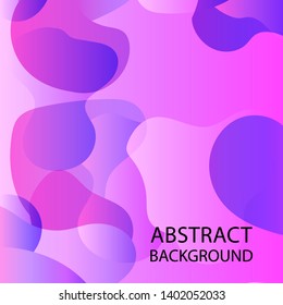 Dynamic texture background with fluid shapes modern concept - Vector