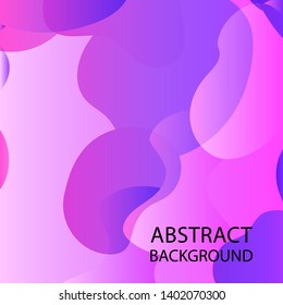 Dynamic texture background with fluid shapes modern concept - Vector