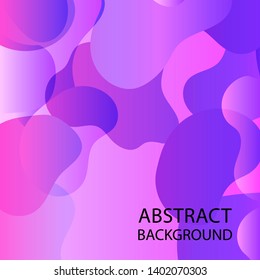 Dynamic texture background with fluid shapes modern concept - Vector