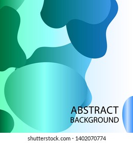 Dynamic texture background with fluid shapes modern concept - Vector