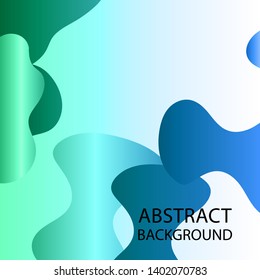 Dynamic texture background with fluid shapes modern concept - Vector