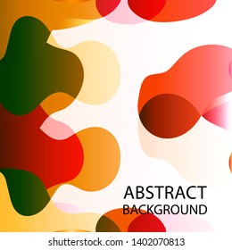 Dynamic texture background with fluid shapes modern concept - Vector