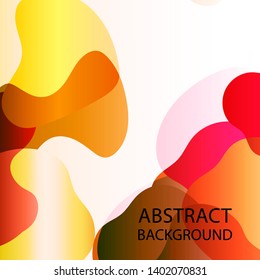 Dynamic texture background with fluid shapes modern concept - Vector