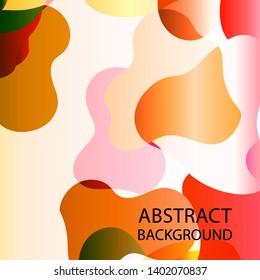 Dynamic texture background with fluid shapes modern concept - Vector