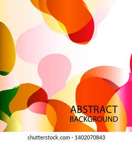 Dynamic texture background with fluid shapes modern concept - Vector
